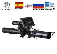 + VISORE NOTTURNO CACCIA TELECAMERA INFRAROSSI FAUNA SELVATICA SPORT DOCUMENTARI