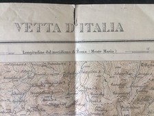 ?Rara CARTINA MILITARE ‘19 Guerra Italo/Austriaca??Vetta d’Italia Alpi Aurine