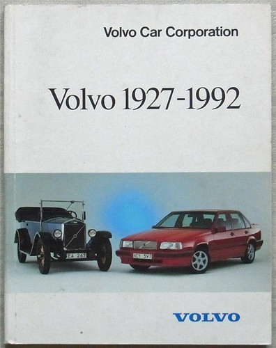 Volvo 1927 1992 car history - volvo,