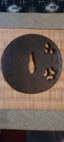 Tsuba giapponese vintage epoca