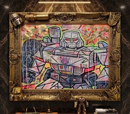 Will street quadro originale - quadro,