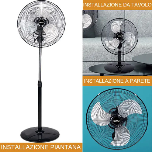 Ventilatore piantana 3in1 - ventilatore, a