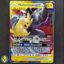 PIKACHU e ZEKROM GX 33/181 -