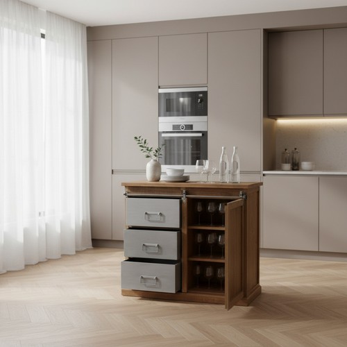 Credenza cucina bassa anta - cucina,