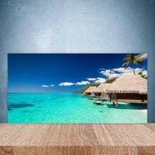 Paraschizzi Retrofornelli Cucina 100x50 Paesaggio marino Decorazione