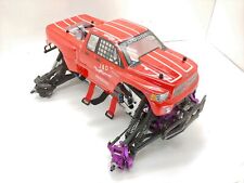 *SUPER CUSTOM* AGGIORNATO HPI SAVAGE ELETTRICO-CONVERTITO 1/8 MONSTER TRUCK SLIDER
