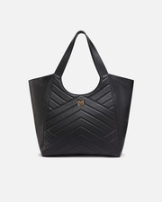 PINKO Puzzle Tote Bag in pelle