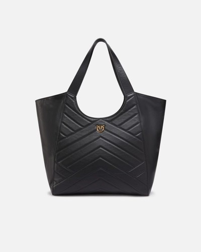 Pinko puzzle tote - pinko, pelle