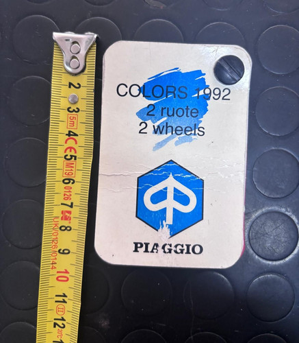 Gamma piaggio campionario - gamma,