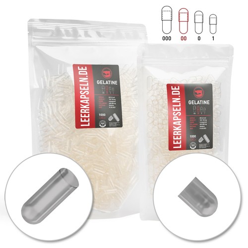 Capsule vuote gelatina 1000 - capsule,