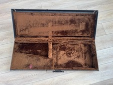 Vintage anni 80 G&G Fender USA Black Tolex HARDSHELL CASE Stratocaster Telecaster