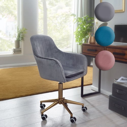 Finebuy sedia ufficio velluto - finebuy,