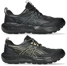 ASICS GEL SONOMA 8 GTX GORE-TEX SCARPE SHOES UOMO NERO TRAIL RUNNING KAYANO
