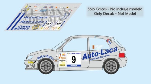 Decals citroen saxo s1600 - citroen,