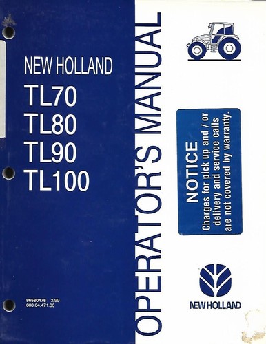 Manuale operatore trattore new - manuale,