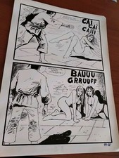 MILO MANARA 1971 ORIGINAL ART