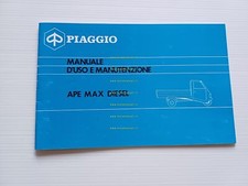 Piaggio Ape Max Diesel AFD3T