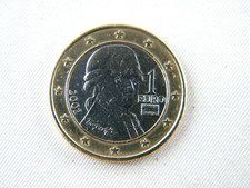 Moneta 1€ Mozart 2002