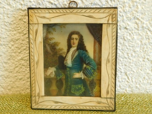 Miniatura dipinto pittura - dipinto, in