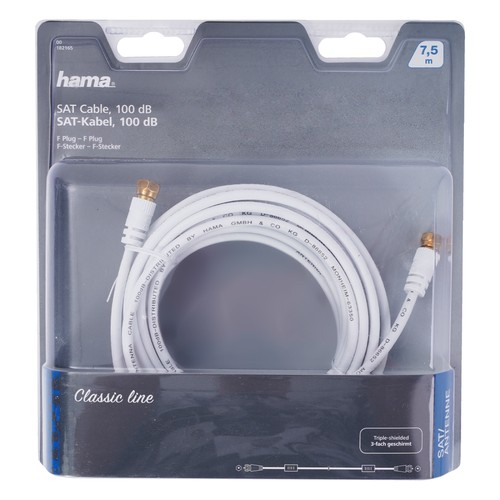 Hama cavo coassiale - tv, 7,5