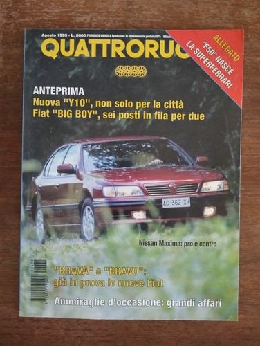 1995 quattroruote agosto - 1995, 08