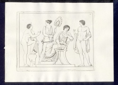 Scena vaso antico di - su, ,