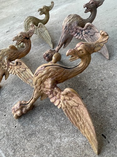 Gargoyle ottone massiccio - gargoyle,