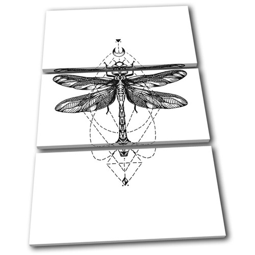 Libellula tatuaggio schizzo - libellula,