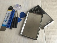 Custodia posteriore posteriore metallo U2 ARGENTO iPod 6/7th Classic 80 120 160 GB SOTTILE