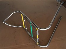 PORTAPACCHI ANTERIORE BICI TIPO AMERICA CON MOLLA CROMATO VINTAGE