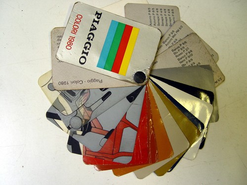 Piaggio vespa campionario - piaggio,