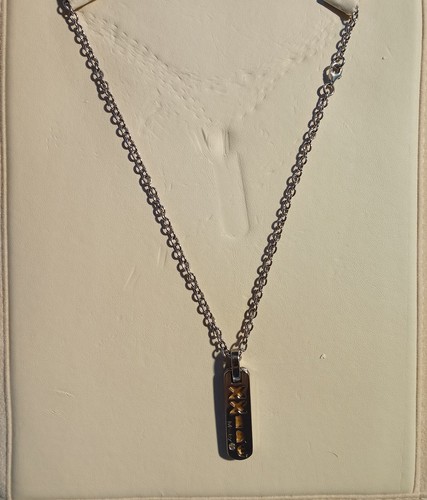 Collana uomo acciaio - uomo, in