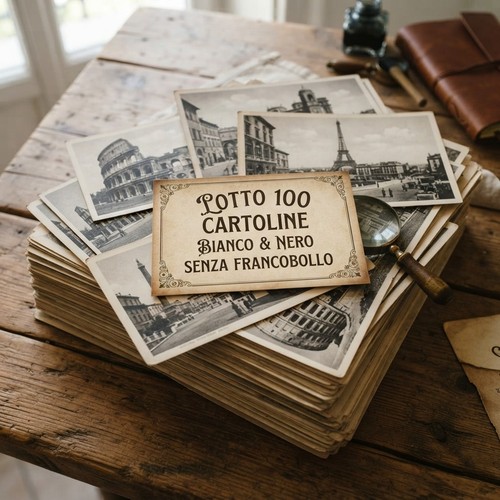 Lotto 100 cartoline antiche - 100,