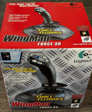 Joystick Logitech WingMan Force 3D PC USB scatola aperta