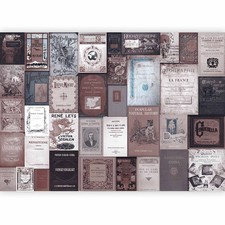 LIBRI VINTAGE RETRÒ carta da