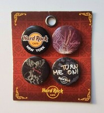 SET 4 SPILLE PINS HARD ROCK