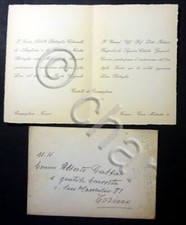 Biglietto Invito Nozze - Dott