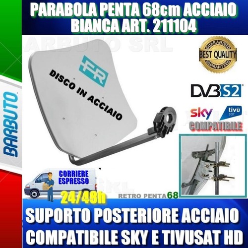 Parabola in acciaio - parabola,