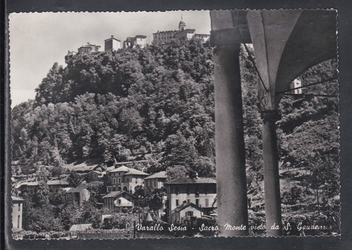 Cartolina varallo sesia - sesia, sacro
