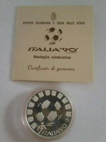 Italia 1990 medaglia - 1990:medaglia, ufficiale