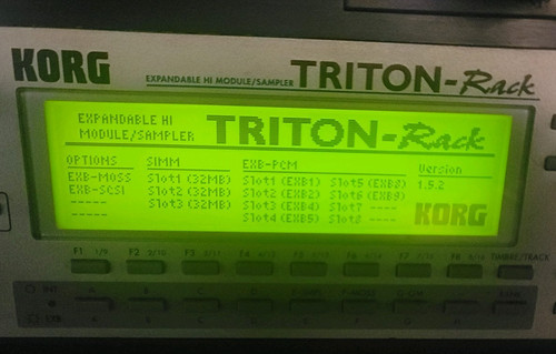 Korg triton rack - korg, triton-rack