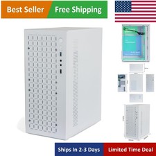 Stylish White Micro ATX Case