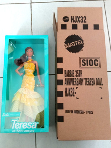 Barbie teresa doll hjx32 - doll,