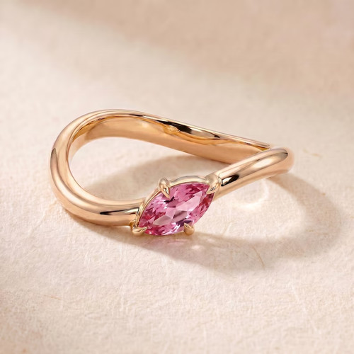 Anello fascia solitaria