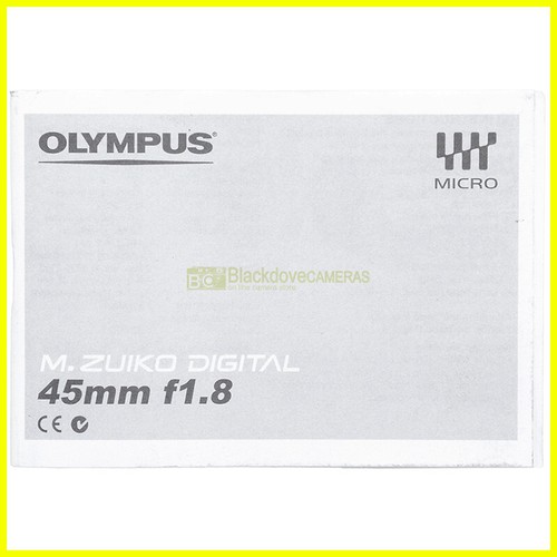 Manuale per olympus zuiko - manuale,