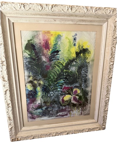 Quadro vintage dipinto mano - vintage, a
