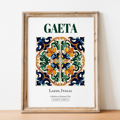 Gaeta tile print - tile, |