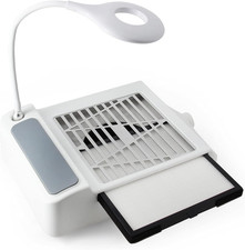 Aspiratore Unghie Aspirapolvere Professionale Da Tavolo per Pedicure E Manicure,