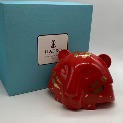 Statuina lladro tiger red - statuina,