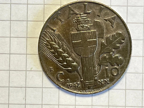 Centesimi 1942 impero - 10,